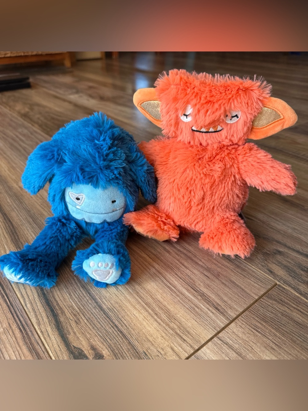 Slumberkins Jump Into Space Book Reversible Planet Kins Lot Of 2 Blue Orange